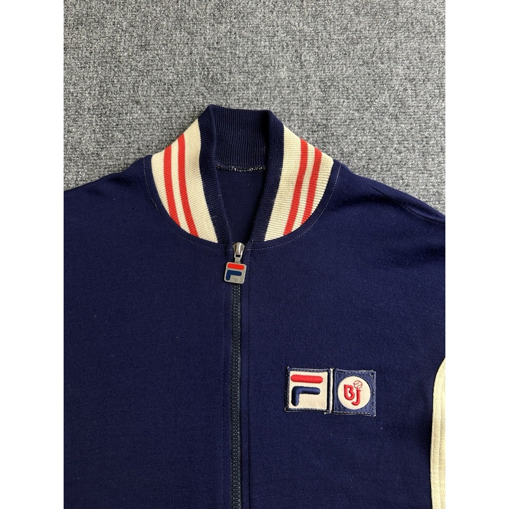 Mens 70s-80s Fila BJ Bjorn Borg Settanta Track Jacket… - Gem